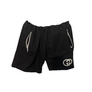 Gucci Black Athletic Training Shorts Mens L